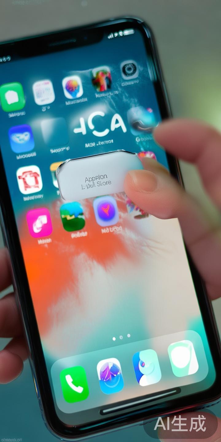 打开手机上的“App&nbsp;Store”
进入设备的主